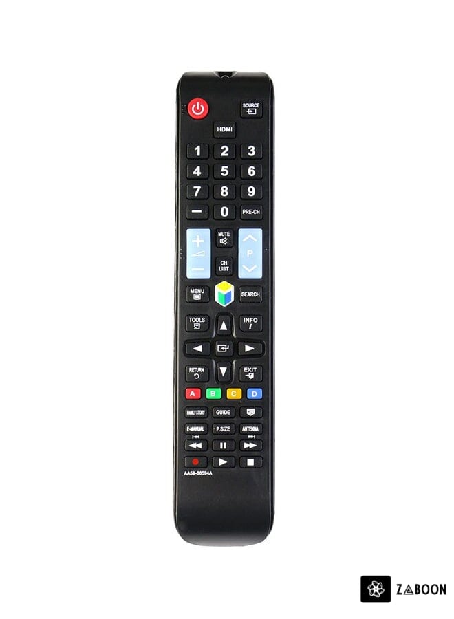 Zaboon Replacement Remote Control For Samsung 3D Smart LCD LED HDTV TV Black