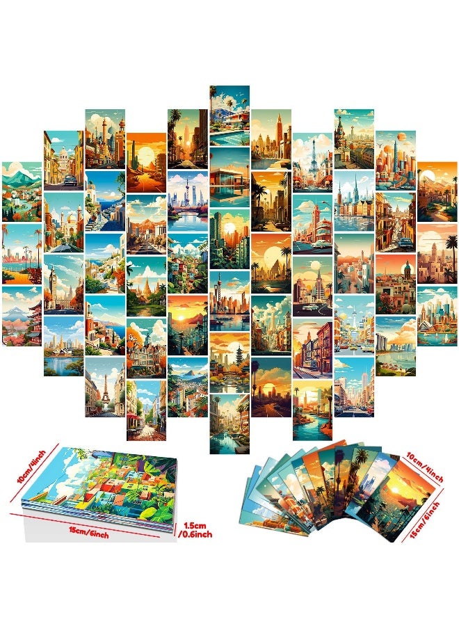 آنا ديكور حائط DIY، بطاقات بريدية إبداعية من ورق كرتون