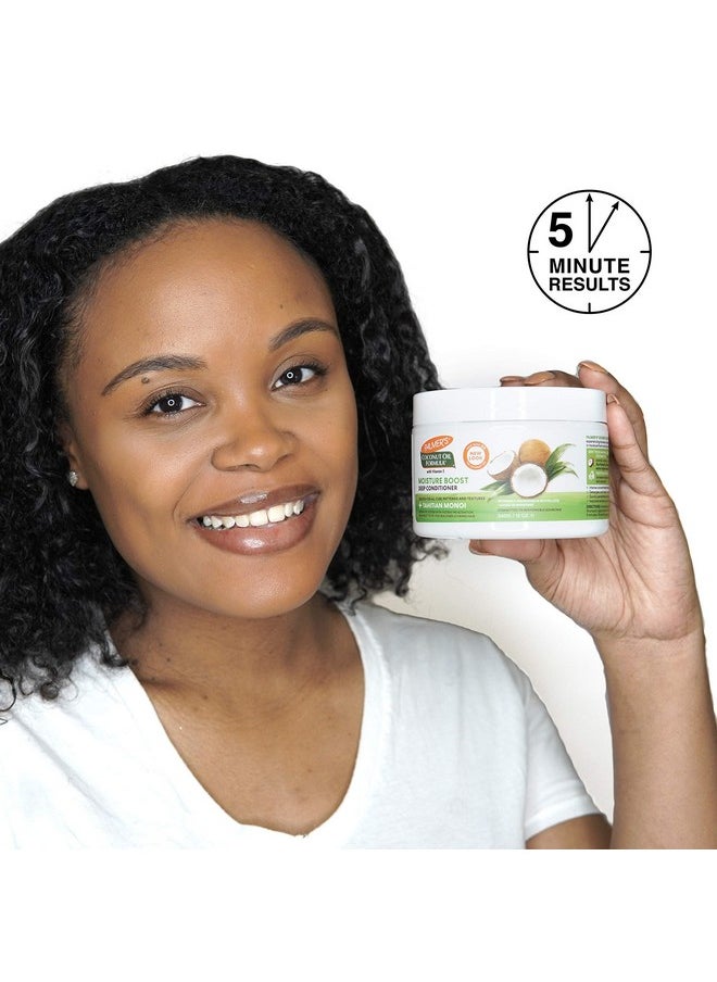 PALMER'S Palmer's Coconut Oil Formula Moisture Boost Deep Hair Conditioner, 12 Ounce  - Image 3