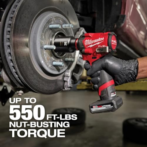 Milwaukee M12 FUEL Stubby 1/2 Inch Impact Wrench (Bare Tool) - Image 5
