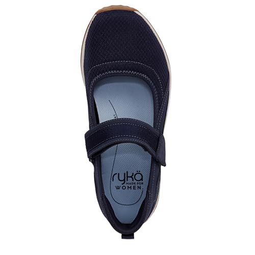 Ryka Womens Echo Mary Jane Mary Jane Shoes Academy Blue 5 M - Image 5