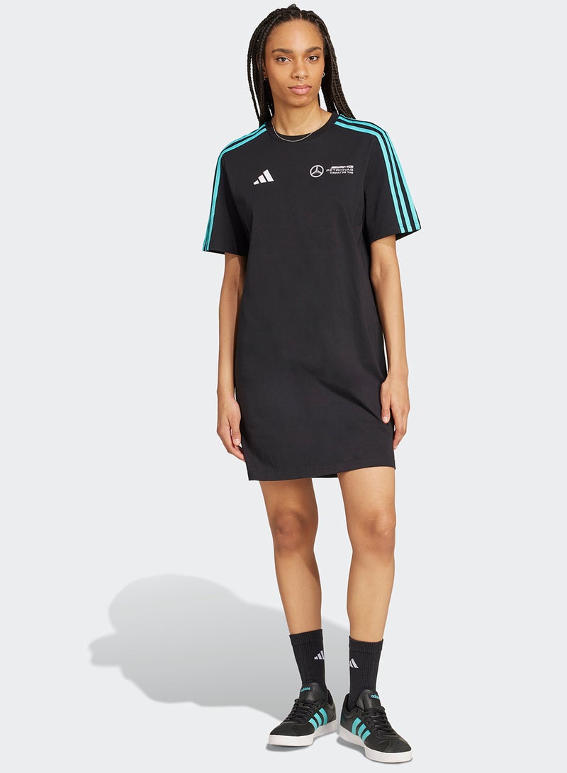 Adidas Striped T-Shirt Dress - Image 1