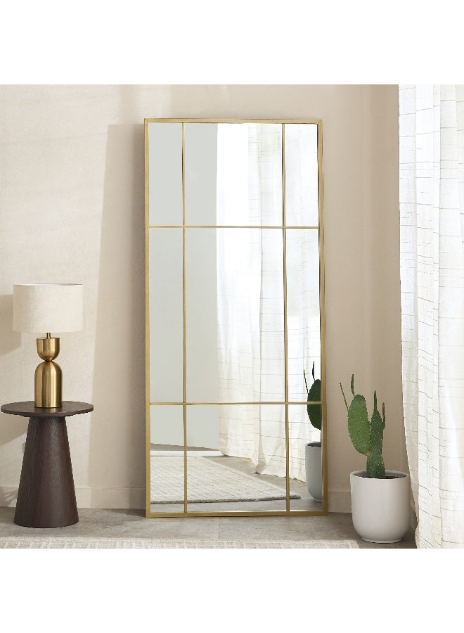 Home Box مرآة كبيرة جداً قائمة - إطار ذهبي - Image 2
