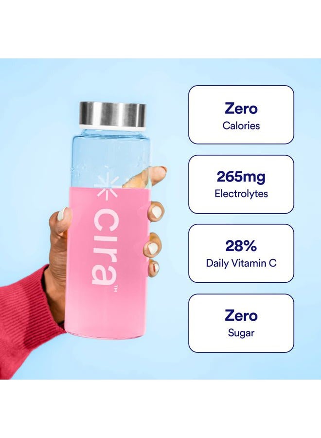 CIRA Glow-Getter Hydration Electrolytes Powder for Women - Electrolyte Drink Mix with Himalayan Salt for Dehydration Relief and Morning Recovery - 45 Servings, Watermelon Sugar - Image 3
