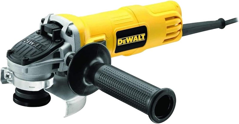 DEWALT 115Mm, 730W Slide Switch Angle Grinder, Yellow/Black, Dwe4010-B5, 3 Year Warranty - Image 1