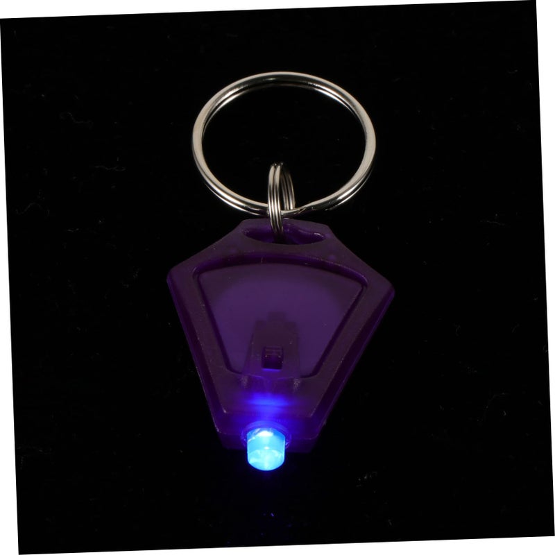 5pcs Mini UV Money Detector Keychain Portable LED Currency Authenticator Lamp - Image 2