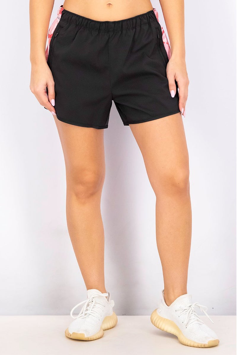 Aape BY *A BATHING APE® Women Sportswear Fit Training Shorts, Black - Image 1