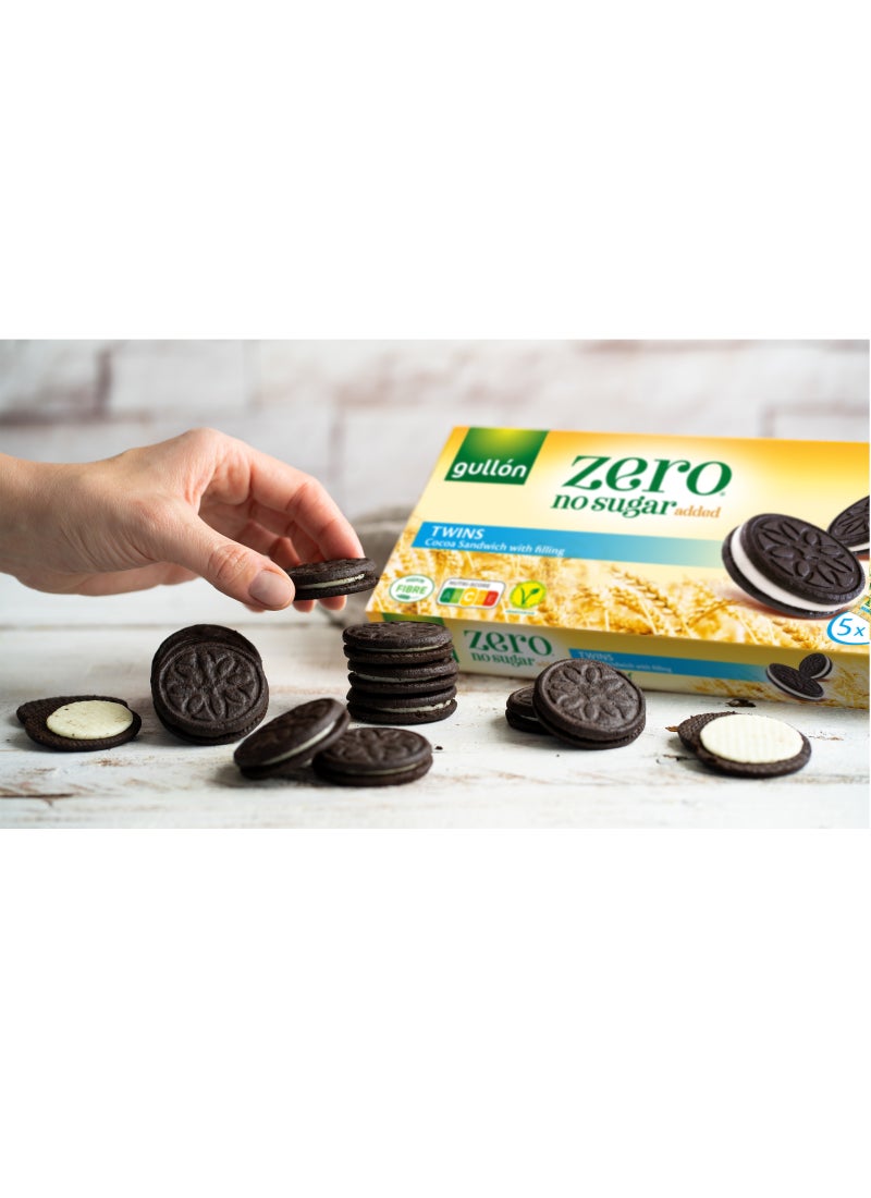 Gullon Sugar-Free Twins Cocoa Sandwich Cookies 210g - Image 4