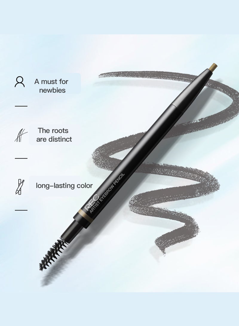 REC Pure Auto Eyebrow Pencil With Brush Head 0.16g  - Image 2