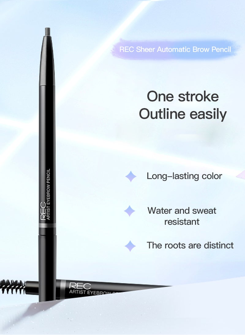 REC Pure Auto Eyebrow Pencil With Brush Head 0.16g  - Image 3