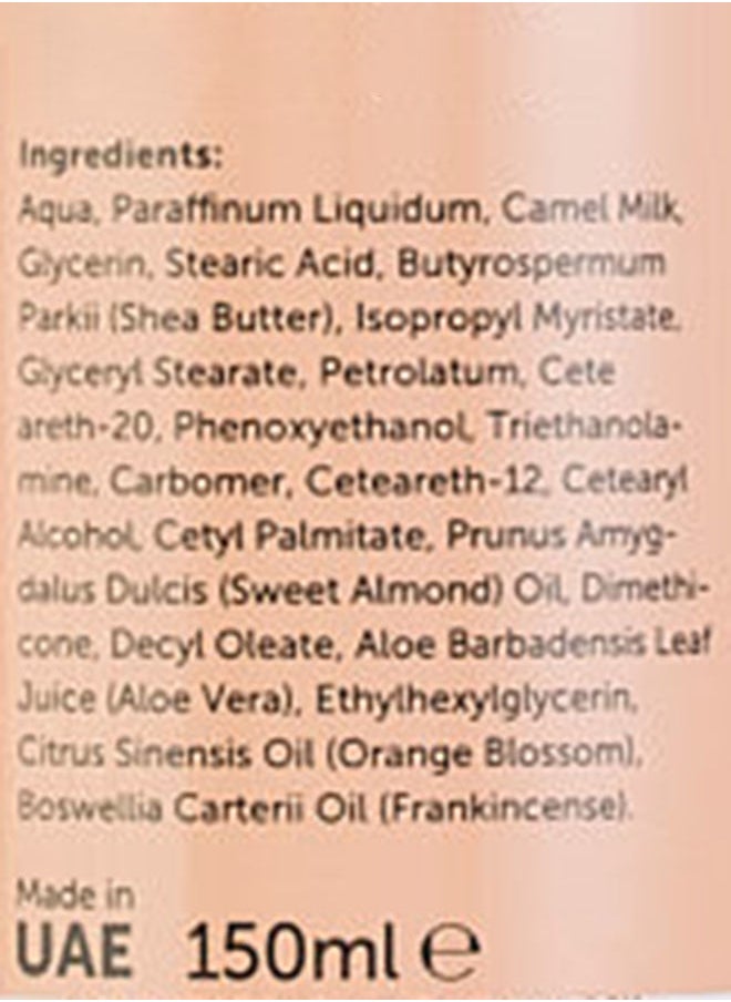 camel - Camel Milk Body Rescue Frankincense And Orange Multicolour 150ml - Image 1