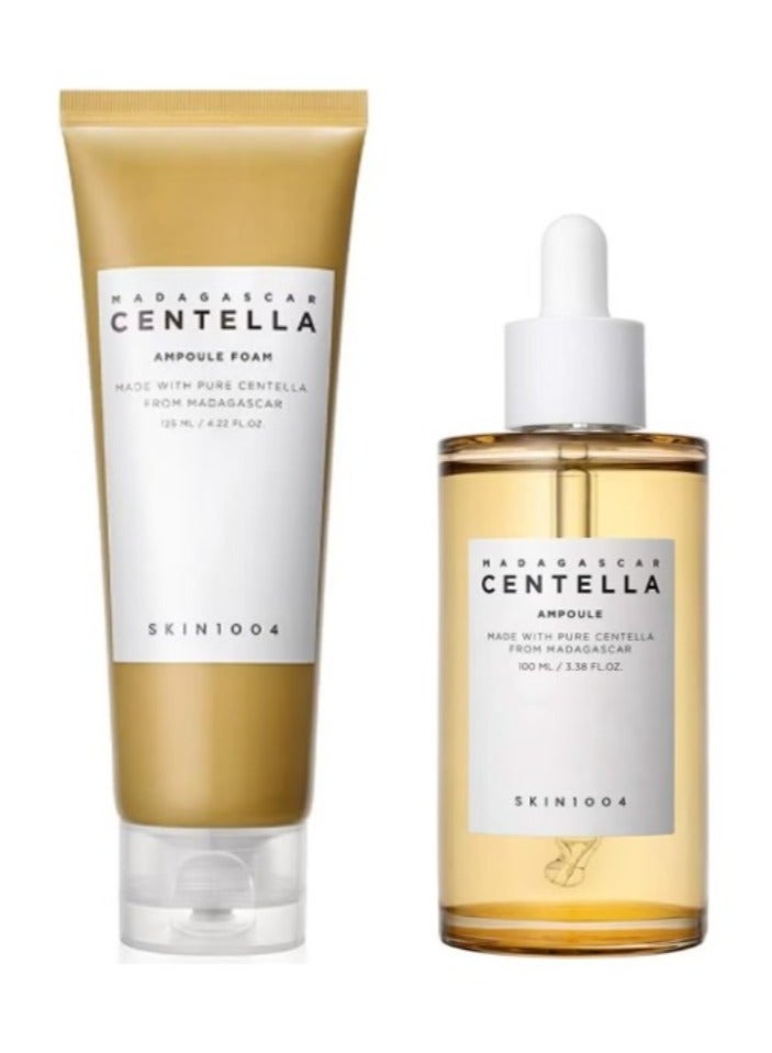 SKIN Madagascar Centella Ampoule Foam, 125ml + Madagascar Centella Ampoule 100 ml  - Image 1