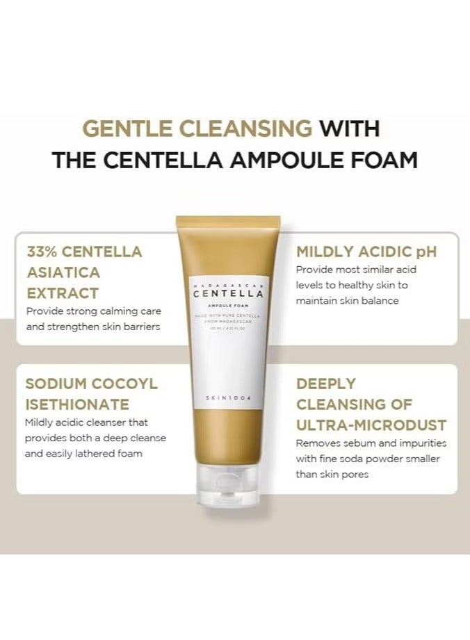 SKIN Madagascar Centella Ampoule Foam, 125ml + Madagascar Centella Ampoule 100 ml  - Image 3