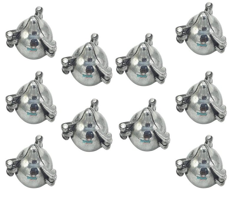 finality Aluminum Modak Moulds Set of 10 Size Medium - Image 1
