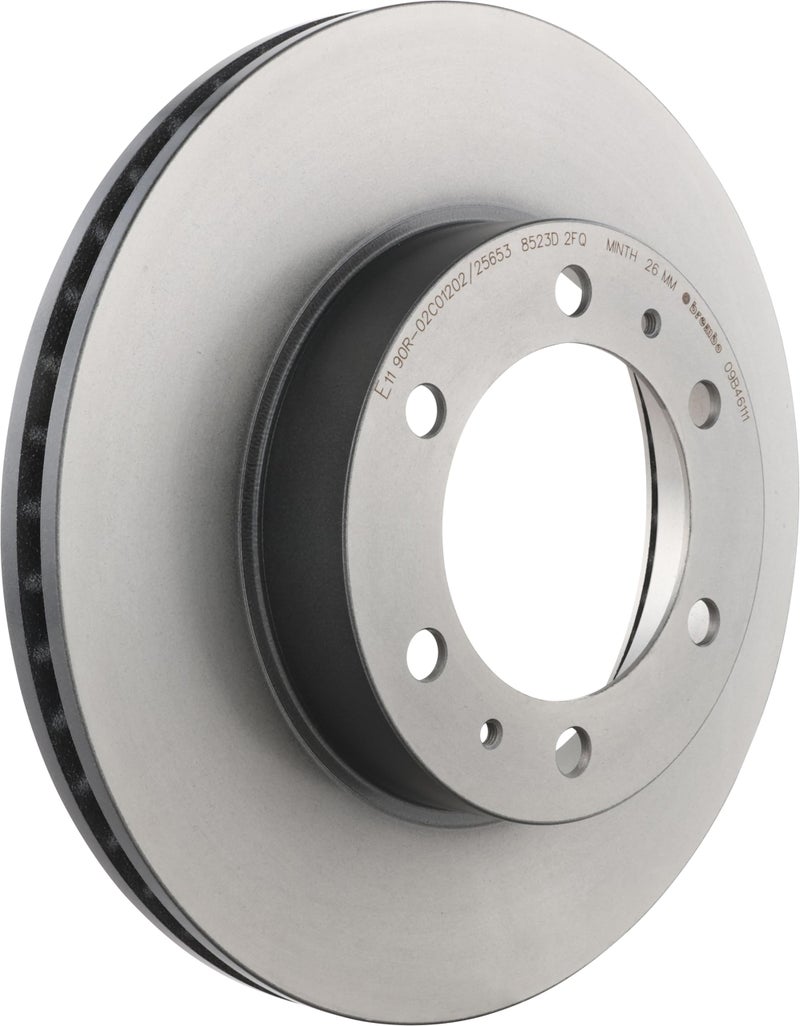 Brembo 09.B461.11 UV Coated vented Front Brake Rotor TOYOTA OE# 4351204050 - Image 1