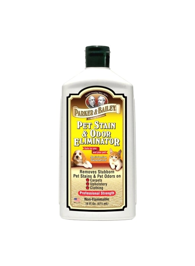 627009 مزيل بقع ورائحة الحيوانات الأليفة شفاف 16 أونصة