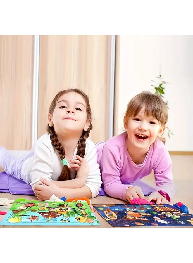 30Pcs Wooden Puzzle Set Aquatic Creatures Educational Toys For Kids Christmas Gifts - Image 5