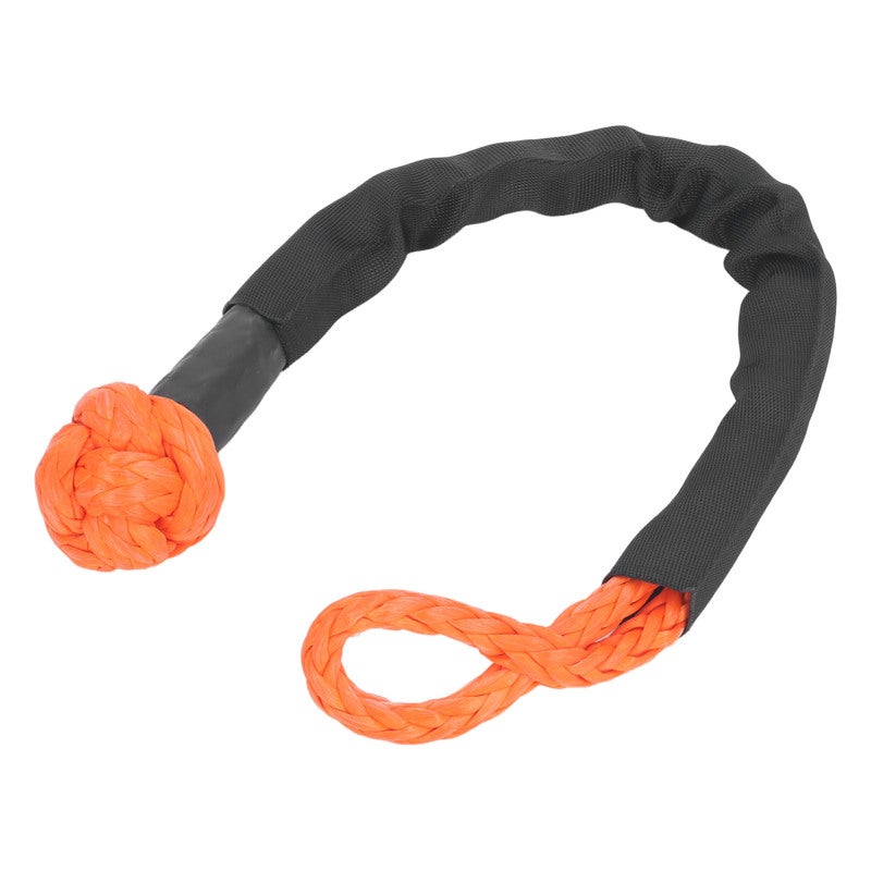Soft Shackle 35274lbs Maximum Strength Polyethylene Fiber Recovery Rope for SUV ATV Truck Off Road Towing Strap - Image 1