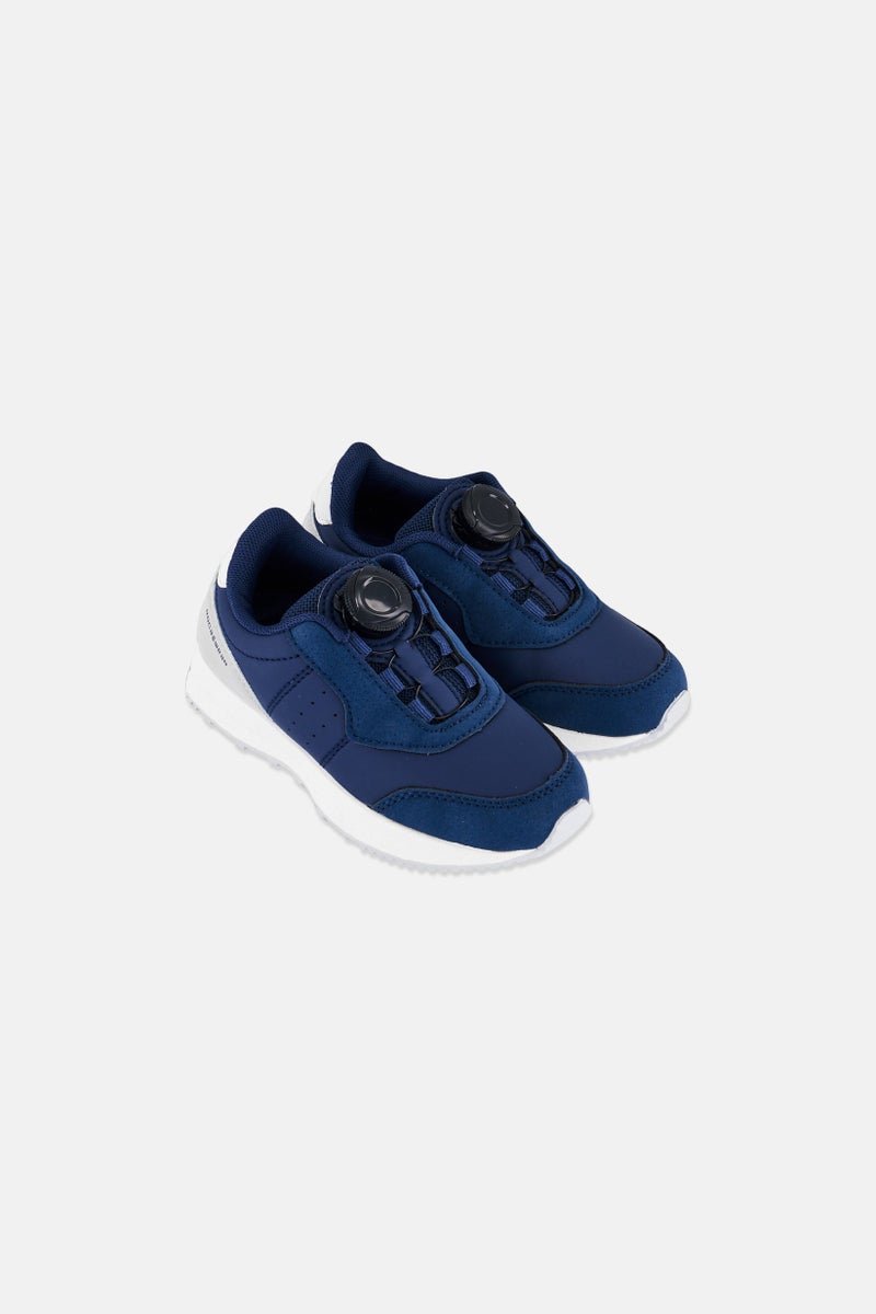 Rocawear أحذية لربط الأطفال الأولاد بشعار العلامة التجارية، Navy - Image 3