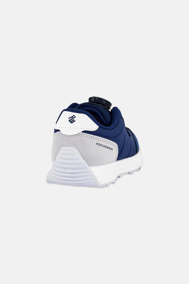 Rocawear أحذية لربط الأطفال الأولاد بشعار العلامة التجارية، Navy - Image 4