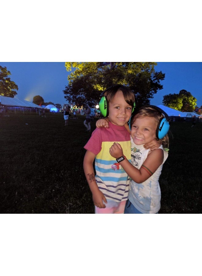 Walker's سماعات أذن قابلة للطي للأطفال من ووكر، خفيفة الوزن، مزودة بحزام رأس مبطن قابل للتعديل، لحماية السمع من الضوضاء، باللون الوردي - Image 2