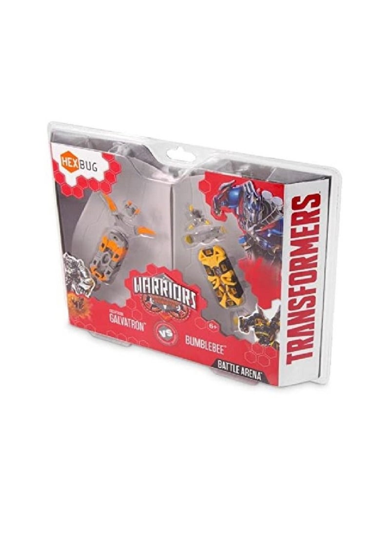 Hex Bug Transformers Bumblebee Vs Decepticon Galvatron: Hexbug Warriors Battle Arena  - Image 2