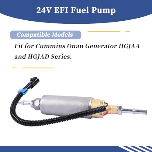 Getfarway مضخة وقود EFI 24V من Getfarway 149-2657 متوافقة مع مولد Cummins Onan سلسلة HGJAA و HGJAD استبدال 01492657 1492657 - Image 2