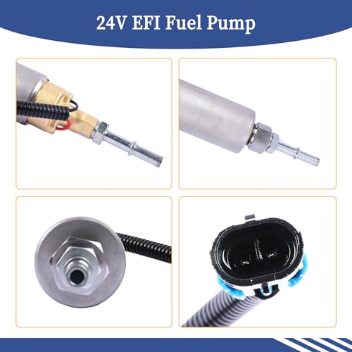 Getfarway مضخة وقود EFI 24V من Getfarway 149-2657 متوافقة مع مولد Cummins Onan سلسلة HGJAA و HGJAD استبدال 01492657 1492657 - Image 4