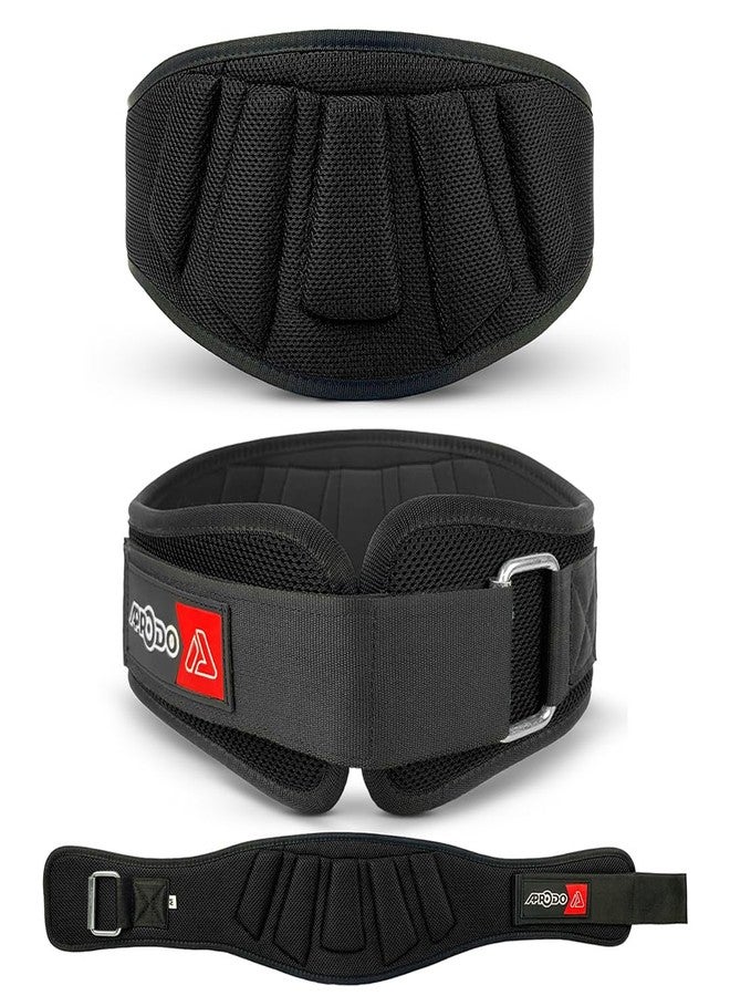APRODO Power Guidance Nylon Weightlifting Belt (Free Size) Lumbar Waist Support Trainer Protector Belts for Weight Lifting Fitness Sport Gym for Men and Women - Image 1