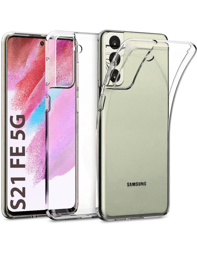 موكوم جراب Samsung Galaxy S21 FE ذو الغطاء الشفاف