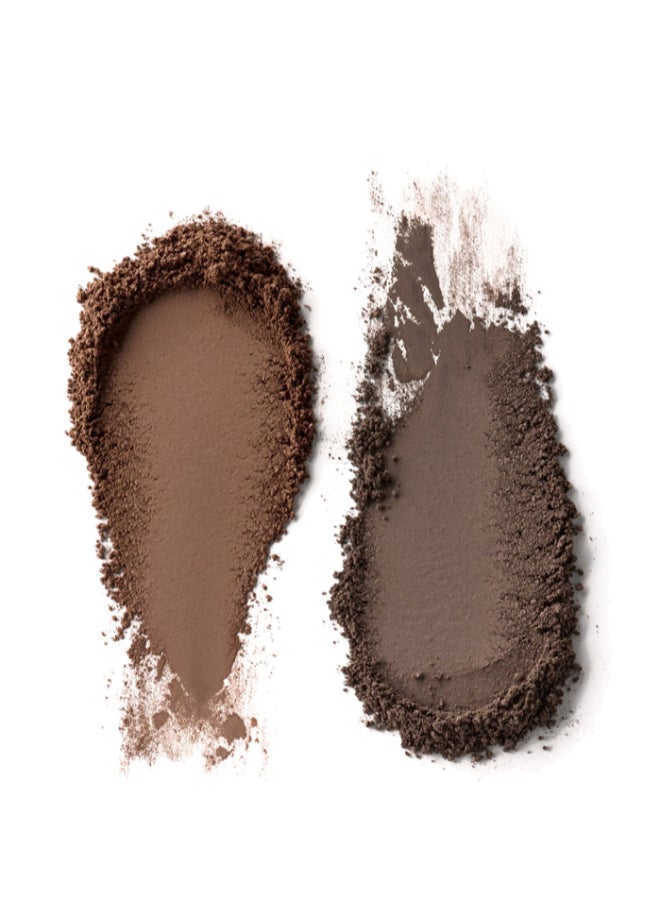 Essence Brow Powder Duo Set | No. 02 Brown | Natural Defining Eyebrows | Vegan | Microplastic Free | Nanoparticles Free | Perfume Free | Pack of 1 (1.8g) Medium - Image 3