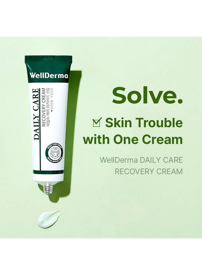 Wellderma Daily Care Recovery Moisturizing Cream/Repair Dry Skin Moisture Cream Sensitive Skin Nutrition Supply - Image 3