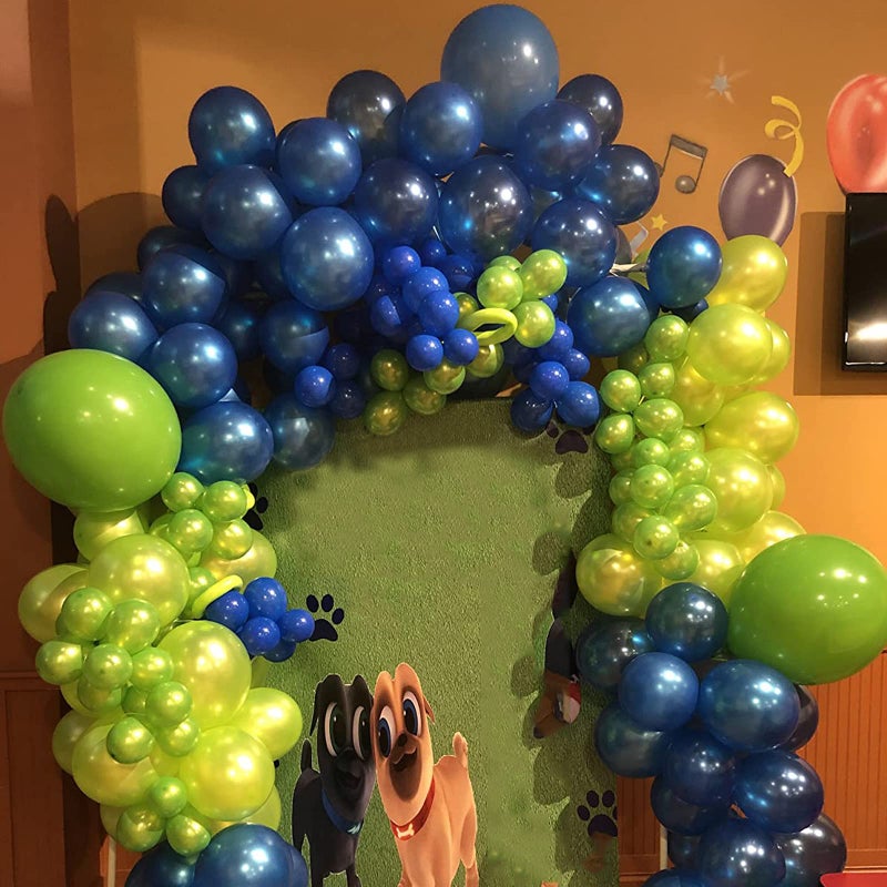 Neo LOONSÂ® 100 pcs 5" Pearl Lime Green Premium Latex Balloons - Great for Kids, Adult Birthdays, Weddings, Receptions, Baby Showers, Water Fights, or Any Celebration - Image 3