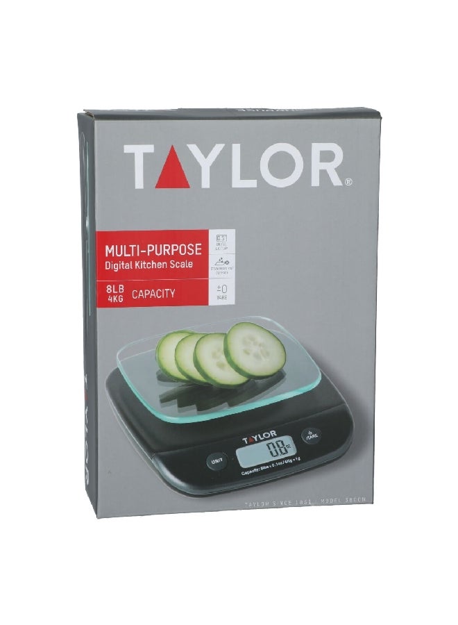 Taylor Multi-Purpose Digital Kitchen Scale Black 6.1 x 16.8 x 23.4 cm 3800N - Image 4