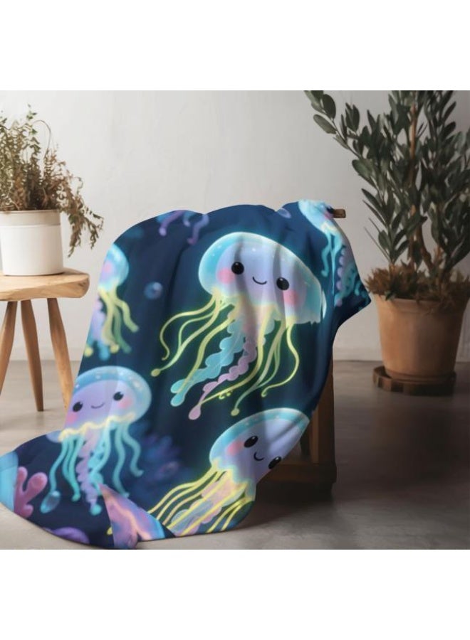 general Baby and children's cartoon flannel thin blanket (warm and comfortable, suitable for sleep, game use) 70cm*100cm - Image 5