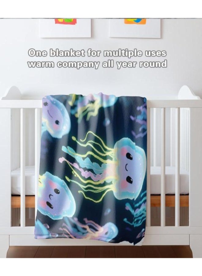 general Baby and children's cartoon flannel thin blanket (warm and comfortable, suitable for sleep, game use) 70cm*100cm - Image 4