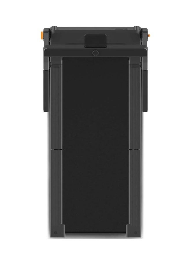KINGSMITH - TRG1F Treadmill G1 with max. speed 12km/h, with 1.25HP brush motor, with Side Handrail | Led Display | Half Fold Design | 110Kg Max Load | Black - Image 1