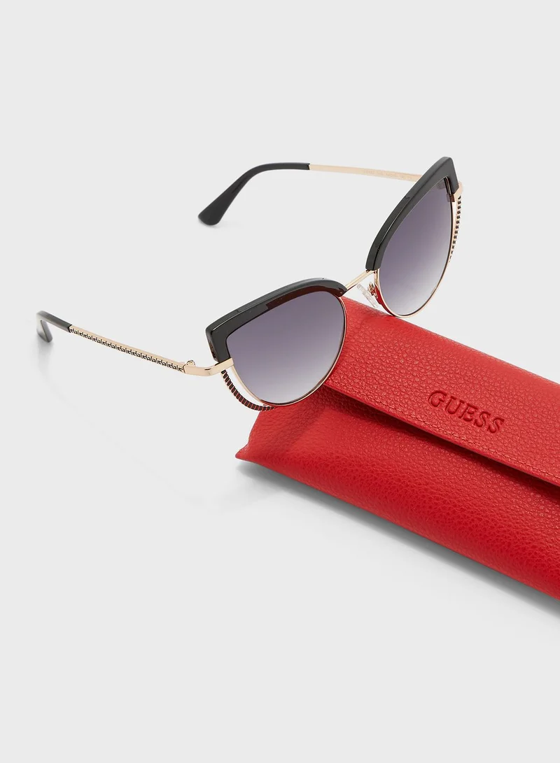 GUESS Cat Eye Sunglasses