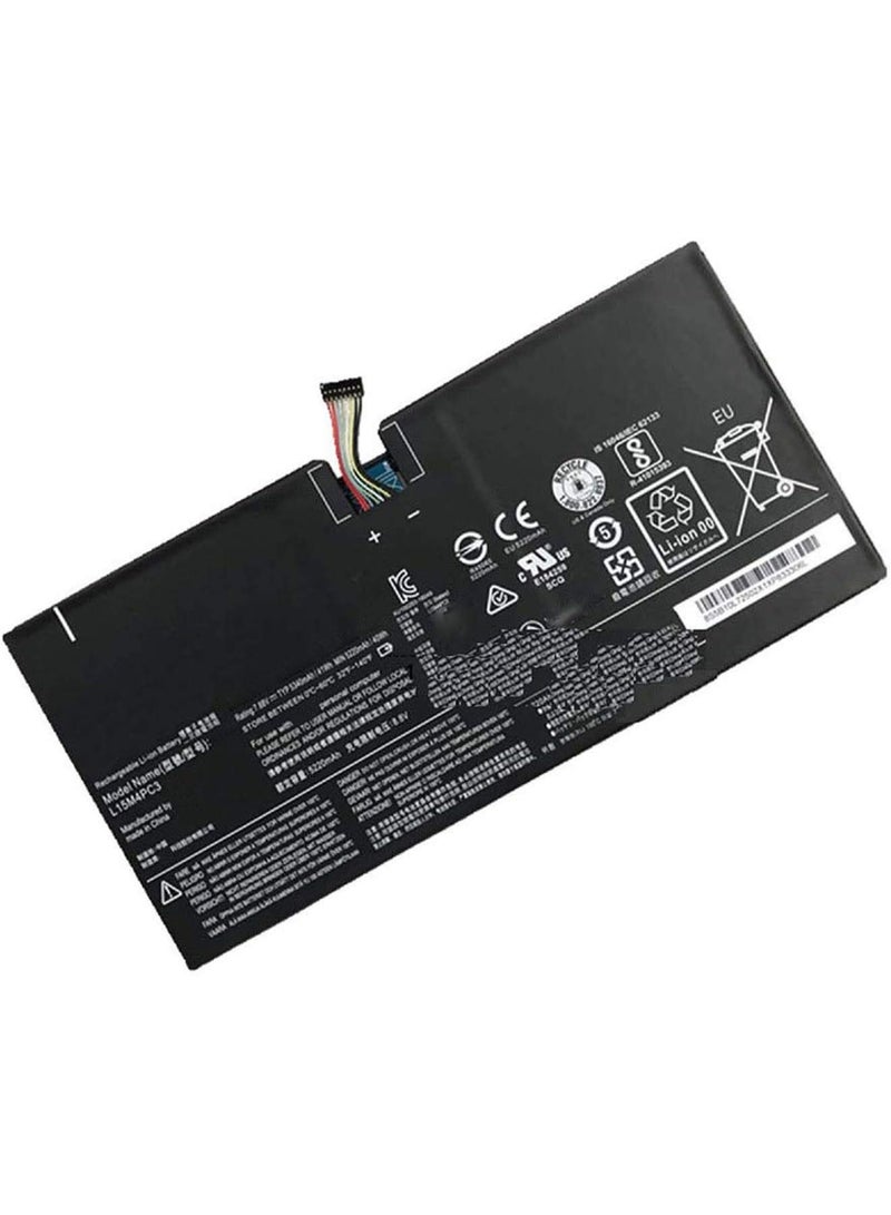Terabyte L15M4PC3 L15L4PC3 Laptop Battery Compatible with Lenovo Ideapad Miix 720-12IKB MIIX5 Pro Series (7.68V 41Wh) - Image 1