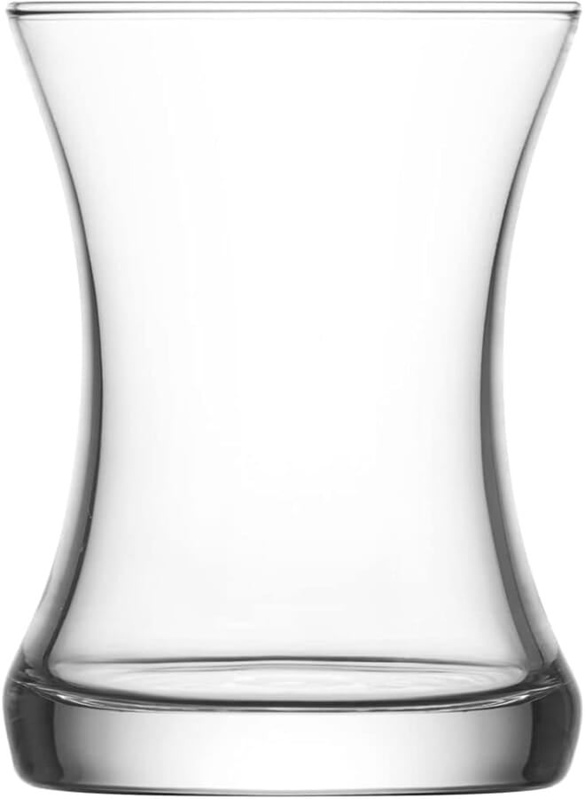 LAV ZEN Glass / 155 cc - 5.25 Oz / 6 Pcs/Elegant design, Trusted Brand, Attractive shape