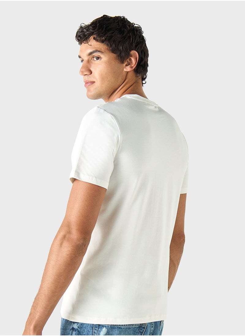 SP Characters Printed Crew Neck T-Shirt  - Image 2