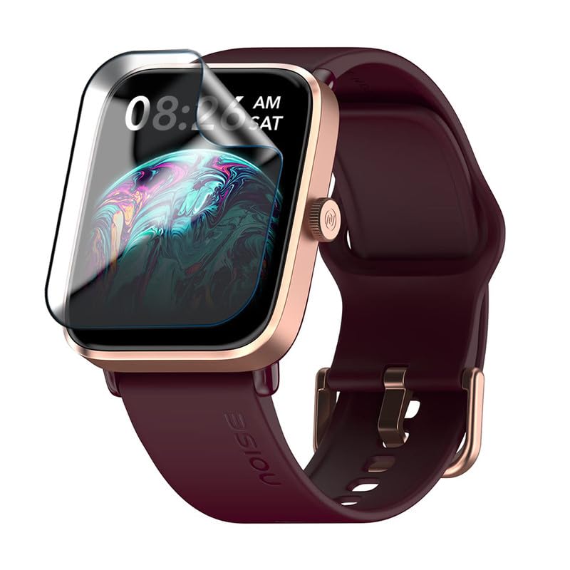FCS Pack of 3 for ColorFit Pro 4 Alpha smartwatch screen guard | Noise ColorFit Pro 4 Alpha 1.78" TPU Screen Protector (Not A Tempered Glass) - Image 1