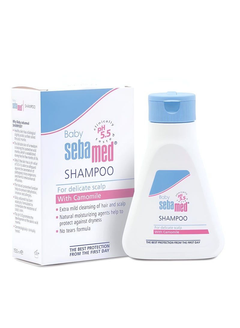 Sebamed Shampoo For Delicate Scalp with Camomile 150ml - Image 1