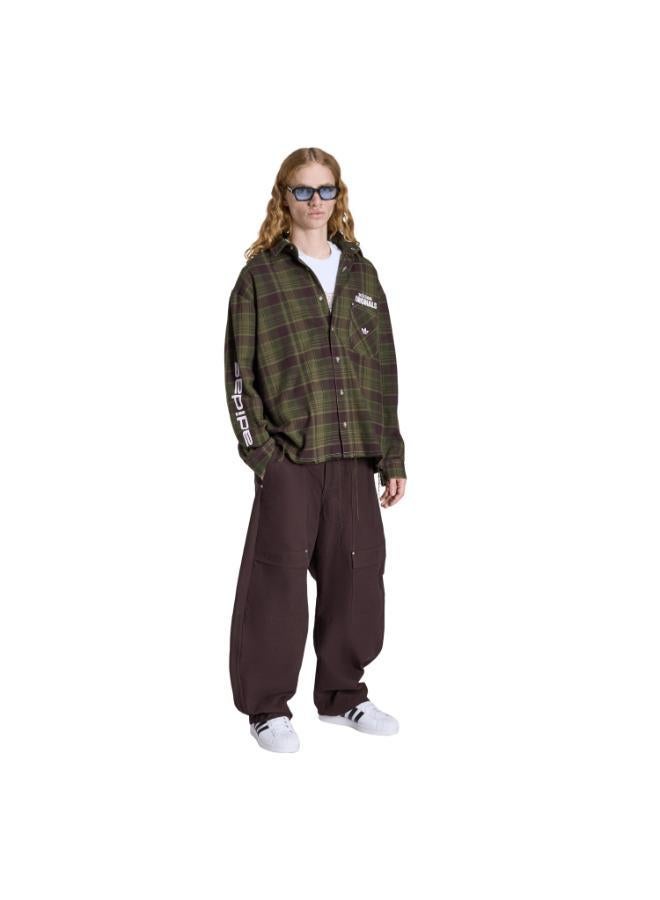 adidas Originals ORIGINALS FLANNEL LONG SLEEVE WORK SHIRT - Image 5