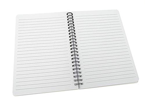 ALIMITOPIA 4 Pack A5 Spiral Notebook Journal,Wirebound Ruled Sketch Book Notepad Diary Memo Planner,A5 Size(8.3X5.7) & 80 Sheets (Floral) - Image 3