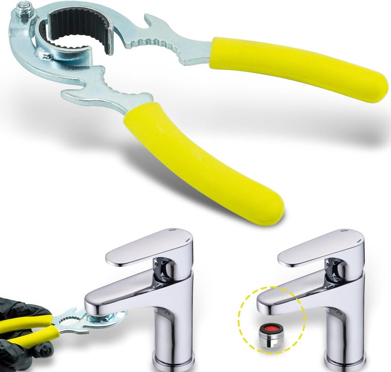 Bedalio Faucet Wrench - Aerator Removal & Replacement Tool for Kitchen & Bathroom Sinks - Image 1