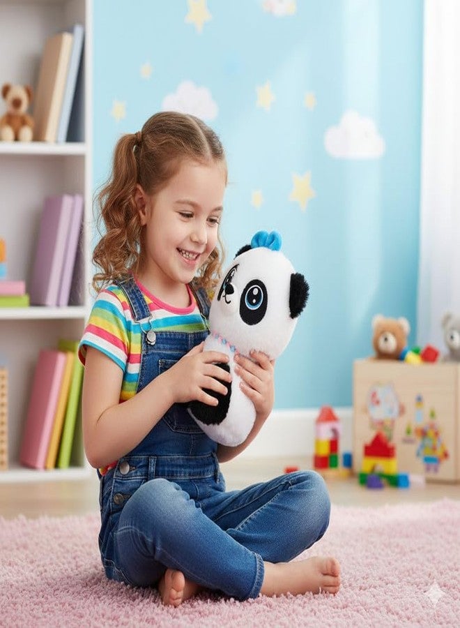 STRIDERS لعبة باندا قطيفة ناعمة للأطفال من ستريدرز | حيوان محشو لطيف للأطفال | باندا محببة للبنات والأولاد | قطيفة ناعمة وآمنة للعب والعرض - Image 5