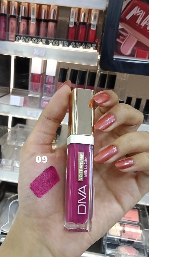 Amanda Diva matte lip color no transfer no.9 6ml - Image 2