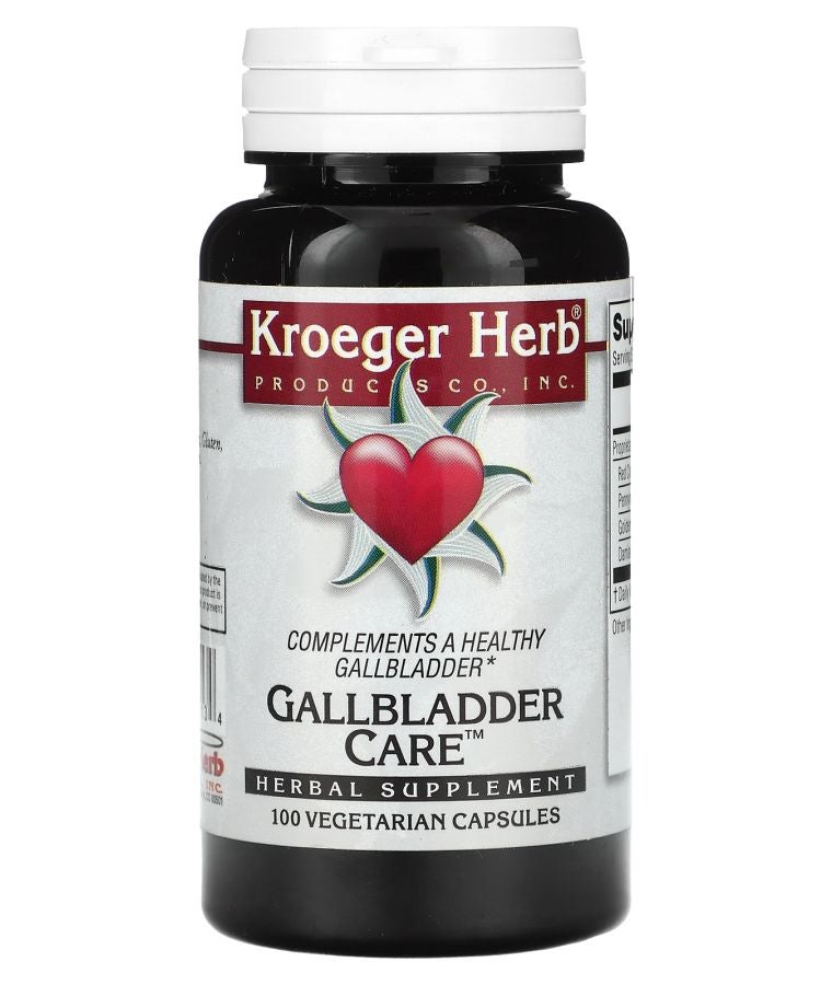 Kroeger Herb Co Gallbladder Care 100 Vegetarian Capsules