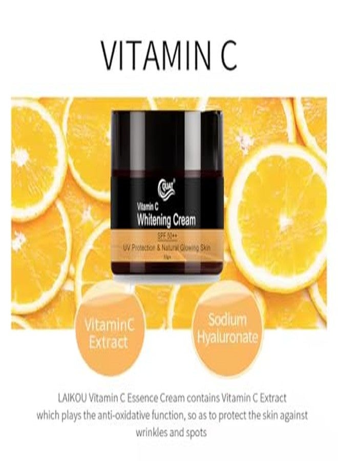 QUAT Vitamin C Cream 50g | Skin Brightening & Dark Spot Reduction | Hydrating, Glow-Boosting Moisturizer for Even Tone & Radiant, Healthy-Looking Skin - Image 4